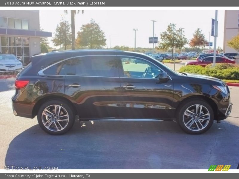 Crystal Black Pearl / Espresso 2018 Acura MDX Advance