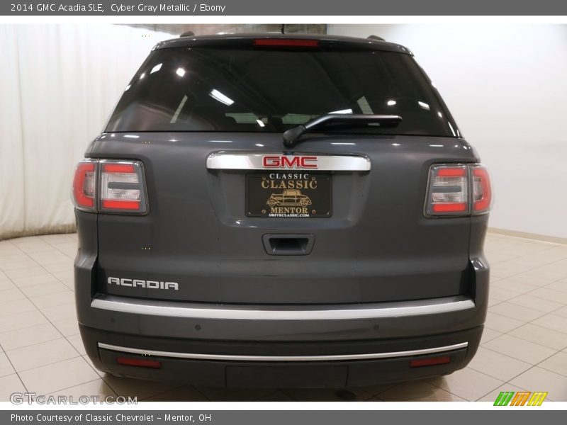 Cyber Gray Metallic / Ebony 2014 GMC Acadia SLE