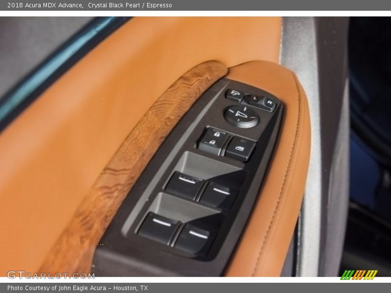 Crystal Black Pearl / Espresso 2018 Acura MDX Advance