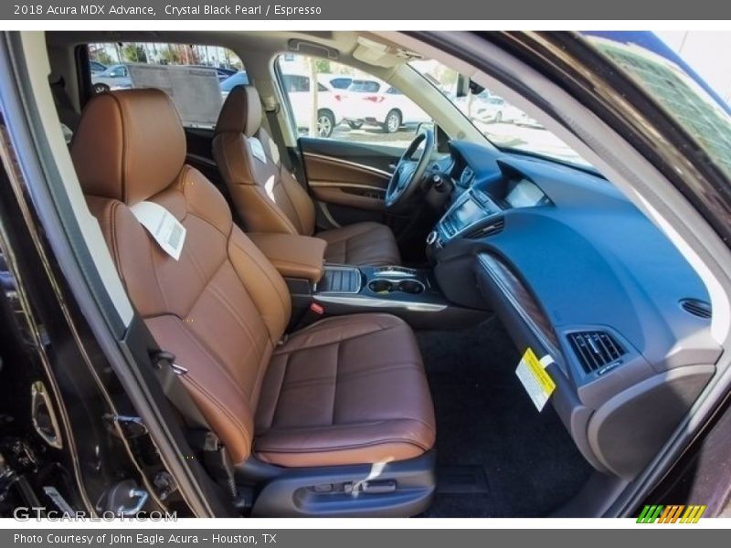 Crystal Black Pearl / Espresso 2018 Acura MDX Advance