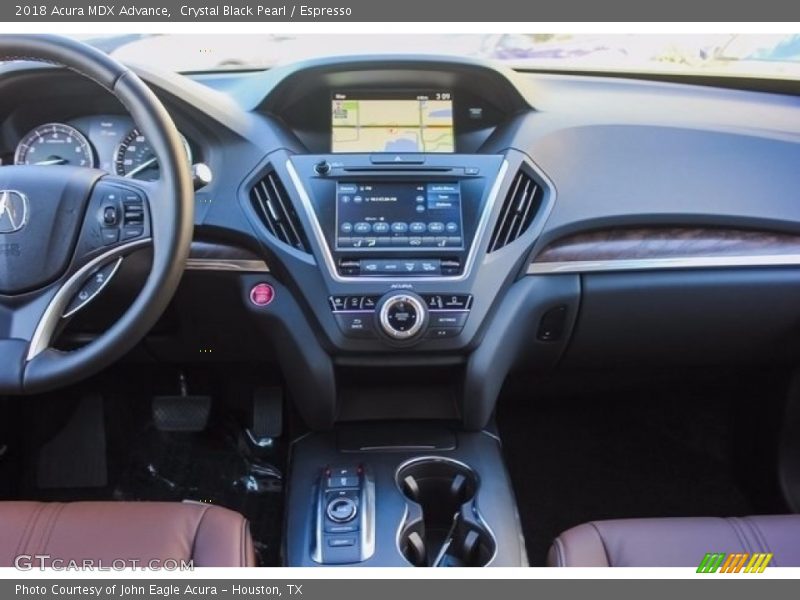 Crystal Black Pearl / Espresso 2018 Acura MDX Advance