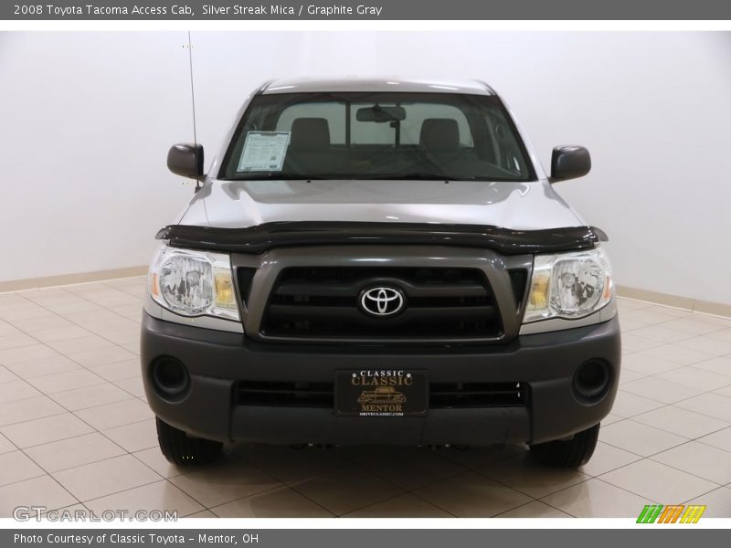 Silver Streak Mica / Graphite Gray 2008 Toyota Tacoma Access Cab
