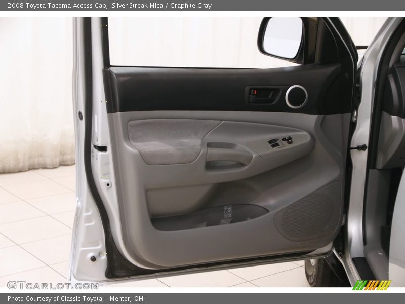 Silver Streak Mica / Graphite Gray 2008 Toyota Tacoma Access Cab