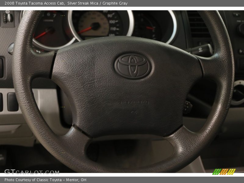 Silver Streak Mica / Graphite Gray 2008 Toyota Tacoma Access Cab