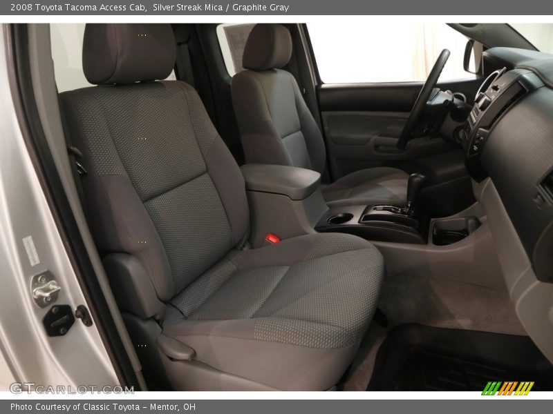 Silver Streak Mica / Graphite Gray 2008 Toyota Tacoma Access Cab