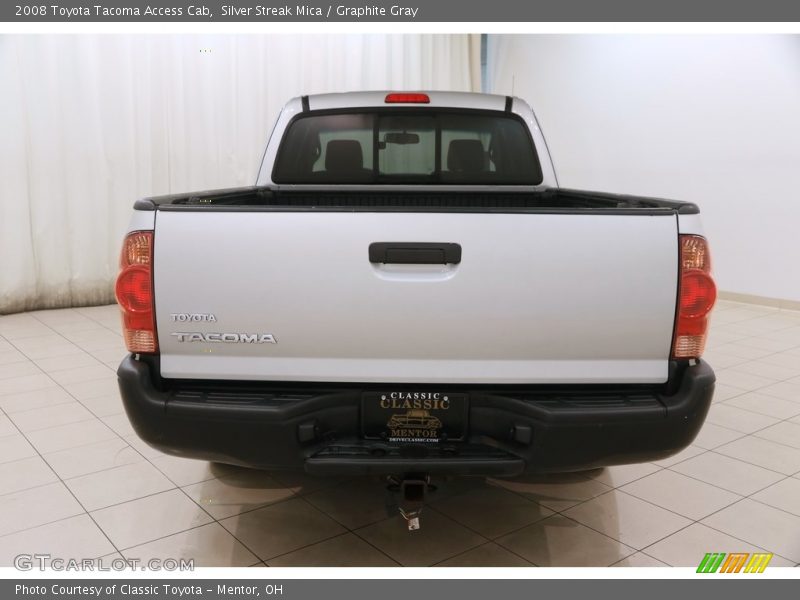 Silver Streak Mica / Graphite Gray 2008 Toyota Tacoma Access Cab
