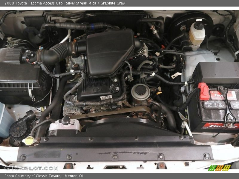 Silver Streak Mica / Graphite Gray 2008 Toyota Tacoma Access Cab