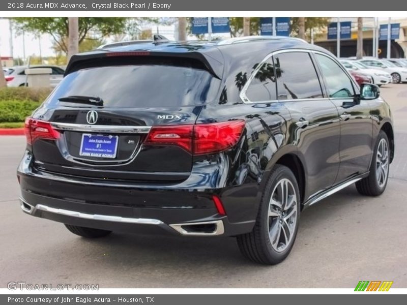 Crystal Black Pearl / Ebony 2018 Acura MDX Advance