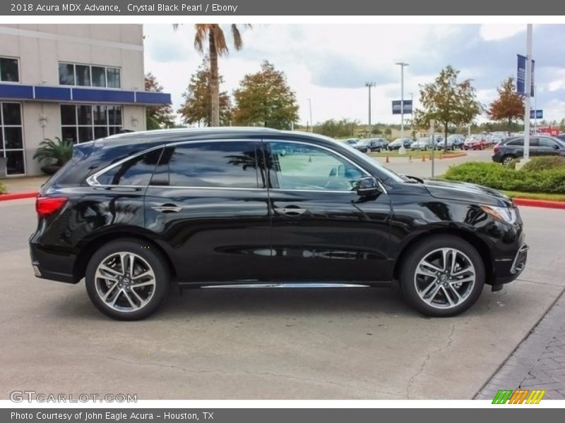 Crystal Black Pearl / Ebony 2018 Acura MDX Advance