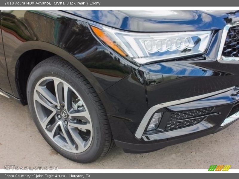 Crystal Black Pearl / Ebony 2018 Acura MDX Advance