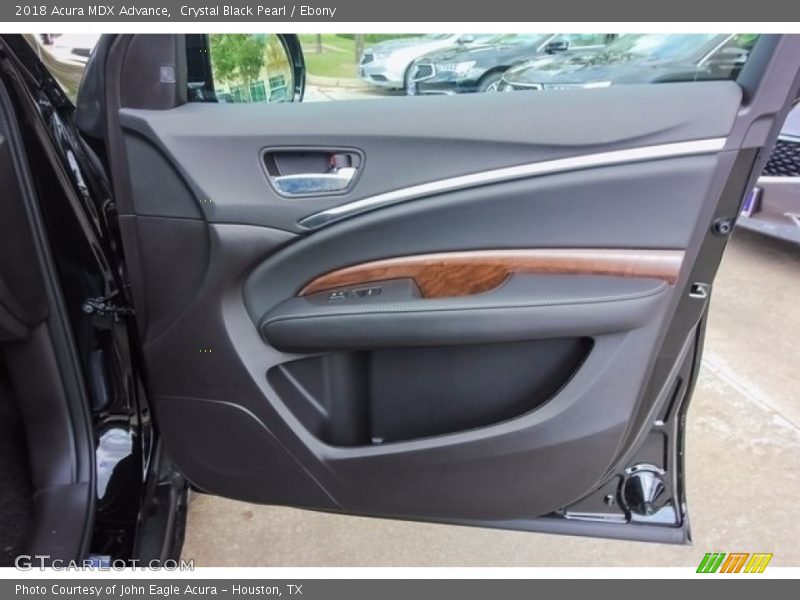 Crystal Black Pearl / Ebony 2018 Acura MDX Advance