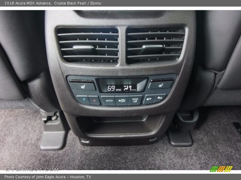 Crystal Black Pearl / Ebony 2018 Acura MDX Advance