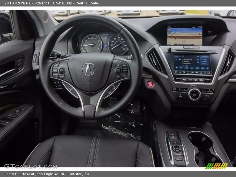 Crystal Black Pearl / Ebony 2018 Acura MDX Advance