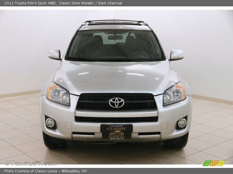 Classic Silver Metallic / Dark Charcoal 2011 Toyota RAV4 Sport 4WD