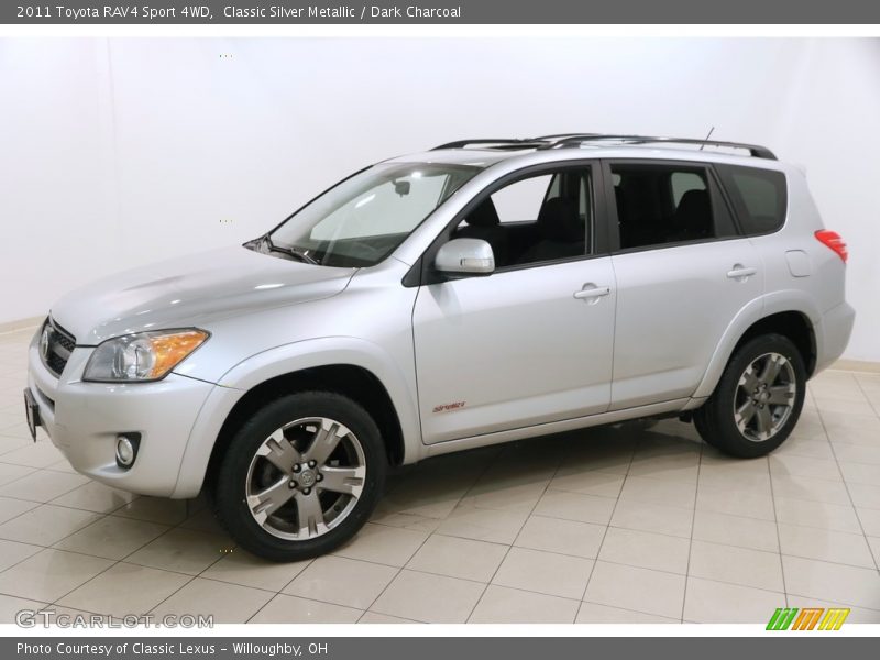 Classic Silver Metallic / Dark Charcoal 2011 Toyota RAV4 Sport 4WD