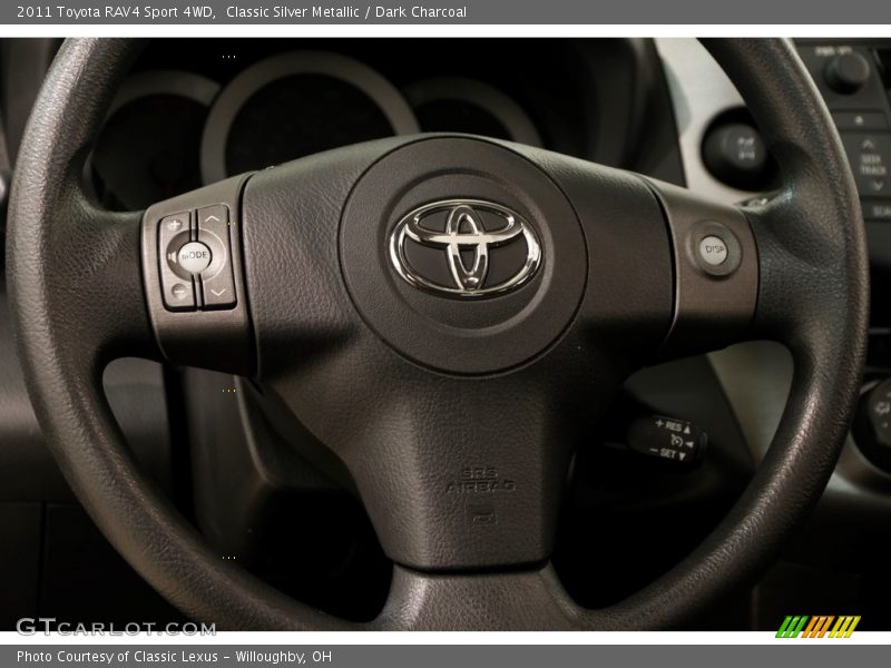 Classic Silver Metallic / Dark Charcoal 2011 Toyota RAV4 Sport 4WD