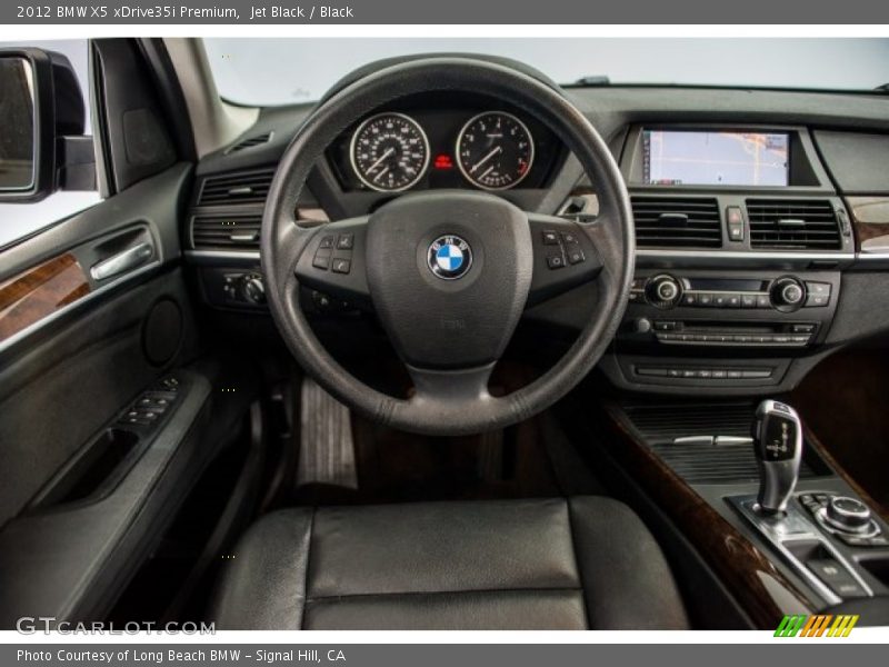 Jet Black / Black 2012 BMW X5 xDrive35i Premium