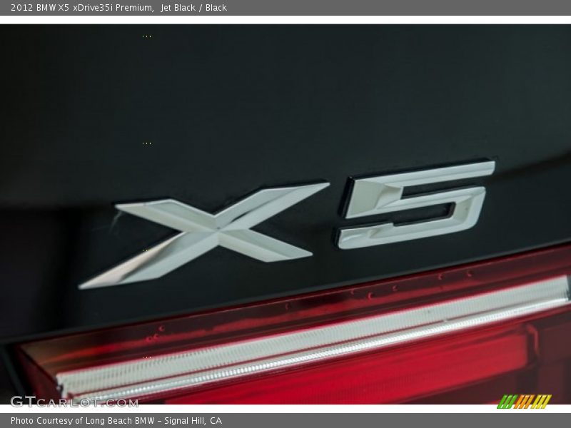 Jet Black / Black 2012 BMW X5 xDrive35i Premium