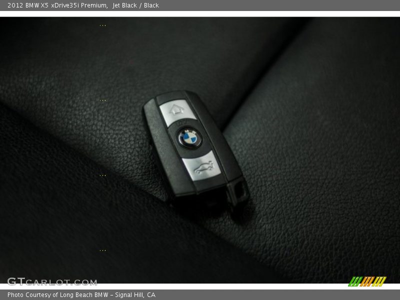 Jet Black / Black 2012 BMW X5 xDrive35i Premium