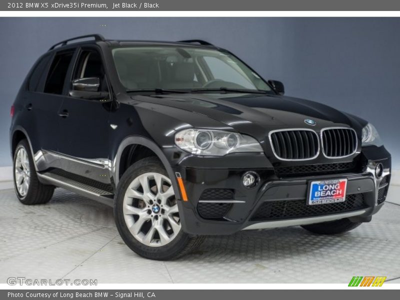 Jet Black / Black 2012 BMW X5 xDrive35i Premium