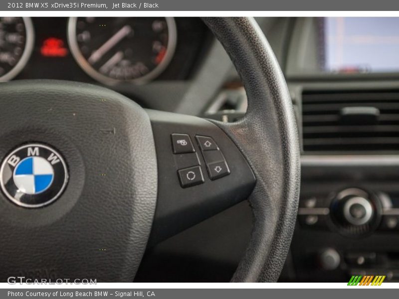 Jet Black / Black 2012 BMW X5 xDrive35i Premium