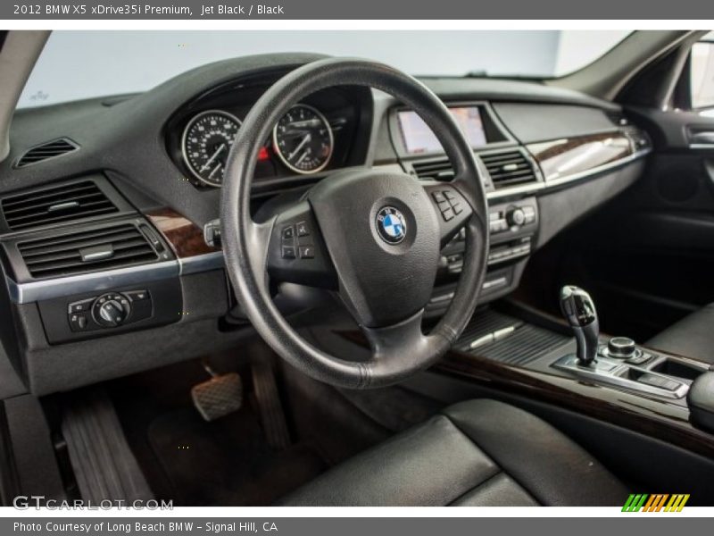 Jet Black / Black 2012 BMW X5 xDrive35i Premium
