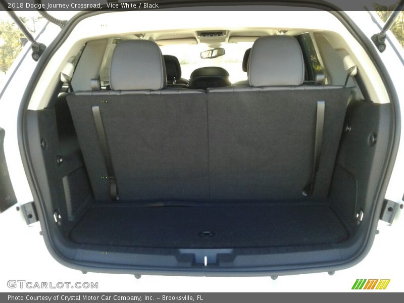 Vice White / Black 2018 Dodge Journey Crossroad