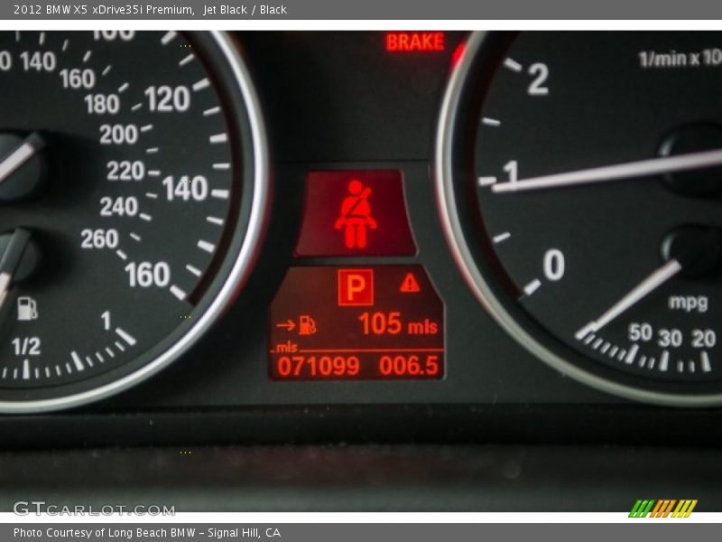 Jet Black / Black 2012 BMW X5 xDrive35i Premium