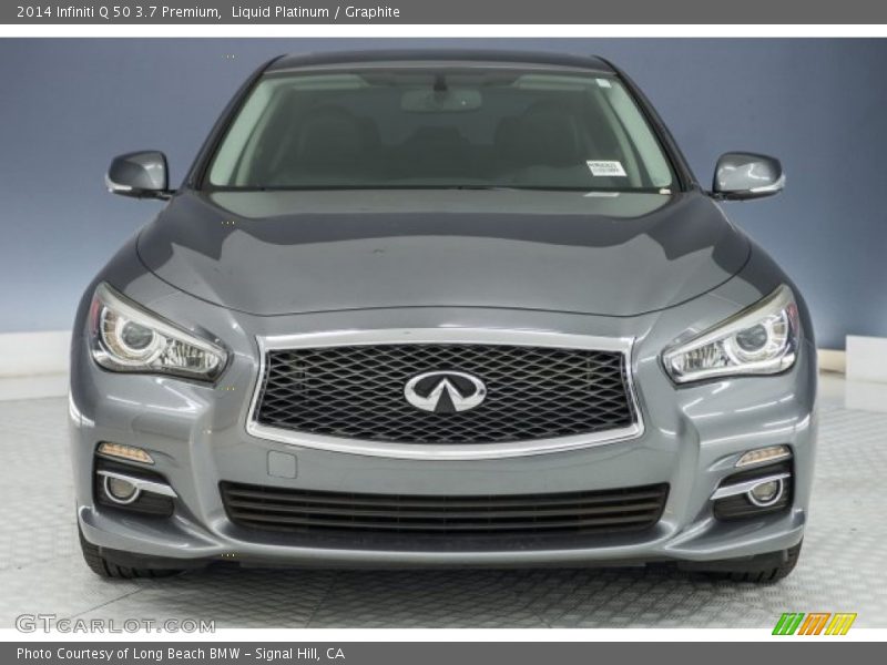 Liquid Platinum / Graphite 2014 Infiniti Q 50 3.7 Premium