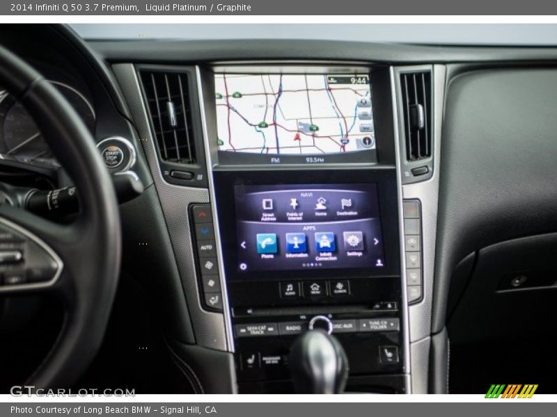 Liquid Platinum / Graphite 2014 Infiniti Q 50 3.7 Premium