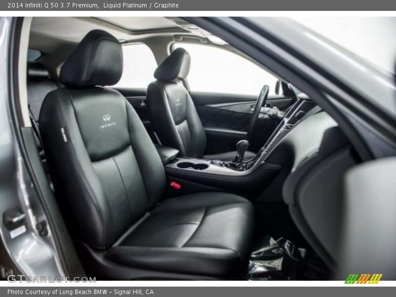 Liquid Platinum / Graphite 2014 Infiniti Q 50 3.7 Premium