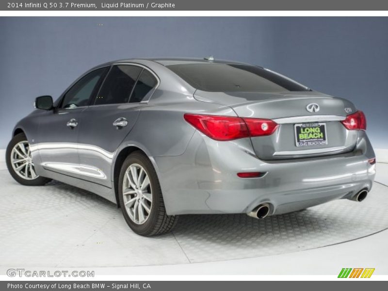 Liquid Platinum / Graphite 2014 Infiniti Q 50 3.7 Premium