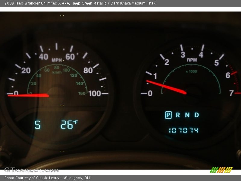 Jeep Green Metallic / Dark Khaki/Medium Khaki 2009 Jeep Wrangler Unlimited X 4x4