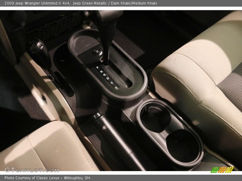 Jeep Green Metallic / Dark Khaki/Medium Khaki 2009 Jeep Wrangler Unlimited X 4x4