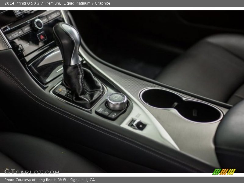 Liquid Platinum / Graphite 2014 Infiniti Q 50 3.7 Premium