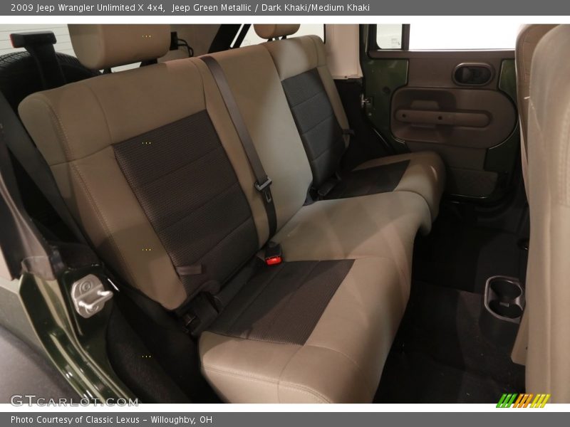 Jeep Green Metallic / Dark Khaki/Medium Khaki 2009 Jeep Wrangler Unlimited X 4x4