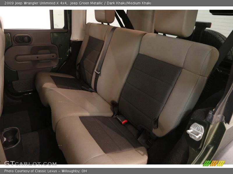 Jeep Green Metallic / Dark Khaki/Medium Khaki 2009 Jeep Wrangler Unlimited X 4x4