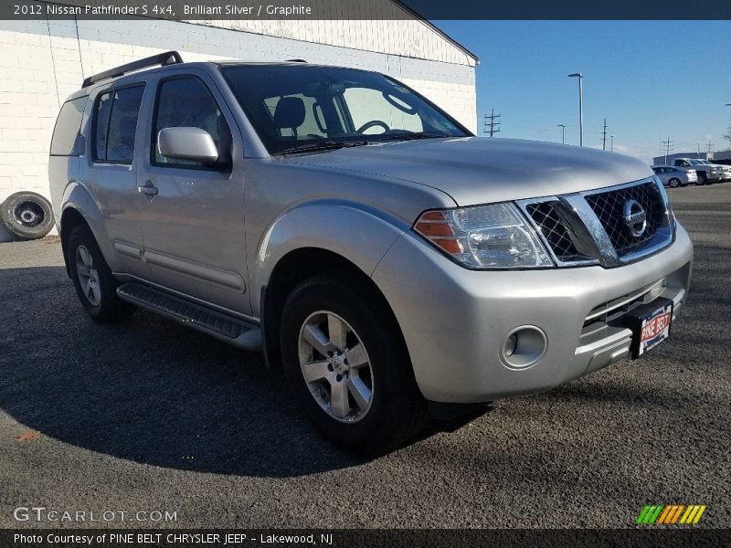 Brilliant Silver / Graphite 2012 Nissan Pathfinder S 4x4