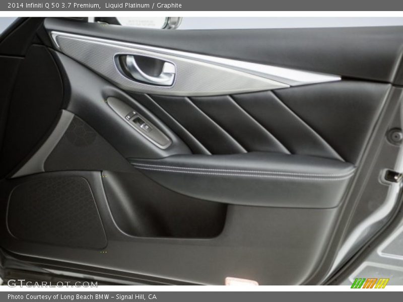 Liquid Platinum / Graphite 2014 Infiniti Q 50 3.7 Premium