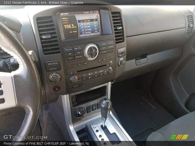 Brilliant Silver / Graphite 2012 Nissan Pathfinder S 4x4