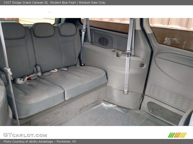 Modern Blue Pearl / Medium Slate Gray 2007 Dodge Grand Caravan SE