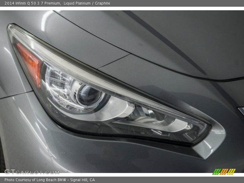 Liquid Platinum / Graphite 2014 Infiniti Q 50 3.7 Premium