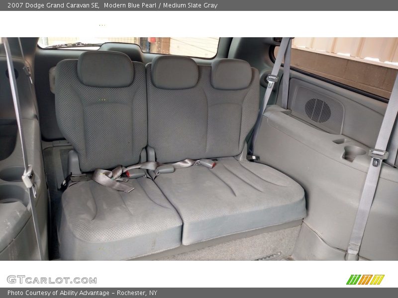 Modern Blue Pearl / Medium Slate Gray 2007 Dodge Grand Caravan SE