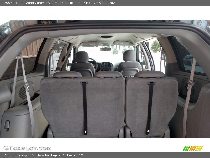 Modern Blue Pearl / Medium Slate Gray 2007 Dodge Grand Caravan SE