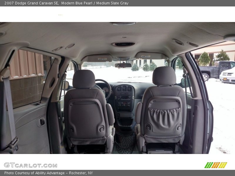 Modern Blue Pearl / Medium Slate Gray 2007 Dodge Grand Caravan SE
