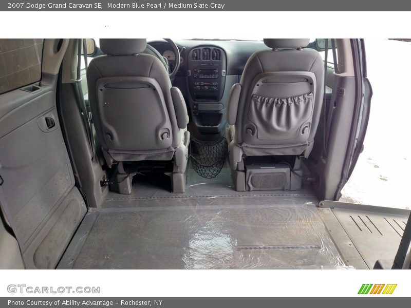 Modern Blue Pearl / Medium Slate Gray 2007 Dodge Grand Caravan SE