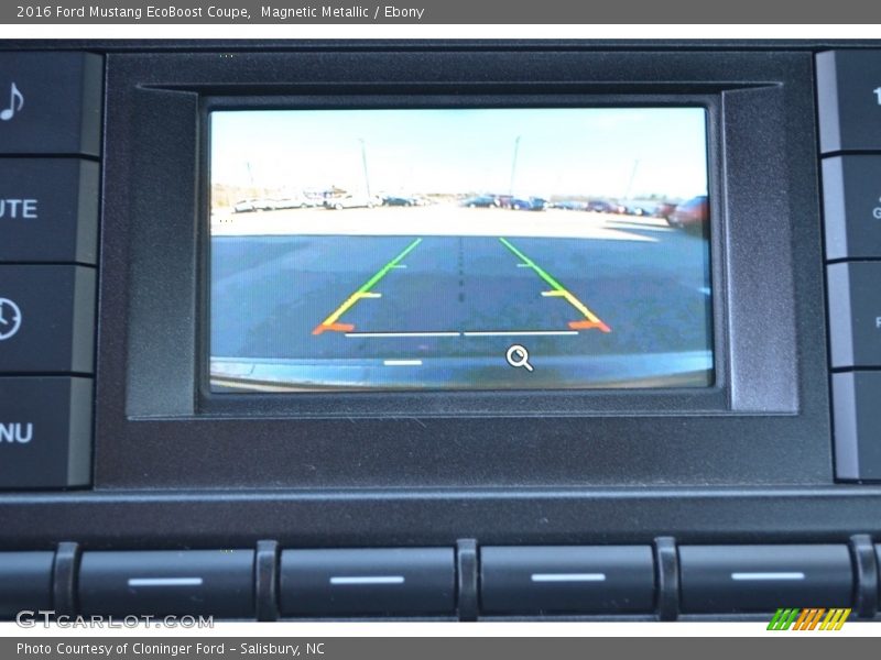 Magnetic Metallic / Ebony 2016 Ford Mustang EcoBoost Coupe