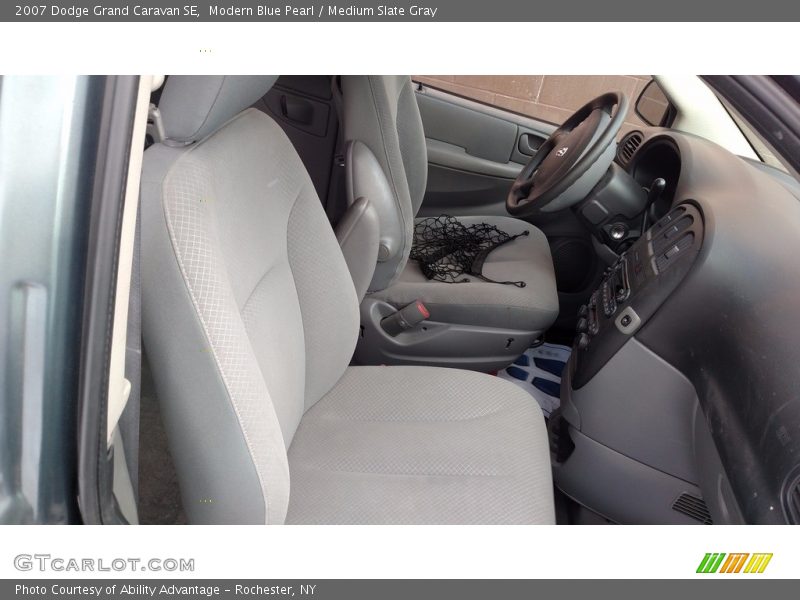 Modern Blue Pearl / Medium Slate Gray 2007 Dodge Grand Caravan SE