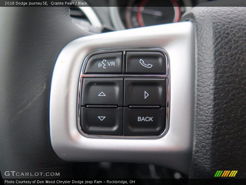Granite Pearl / Black 2018 Dodge Journey SE