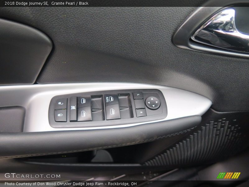 Granite Pearl / Black 2018 Dodge Journey SE